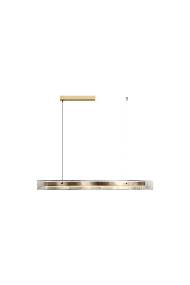 Linear Glass Pendant Light - vexalamps