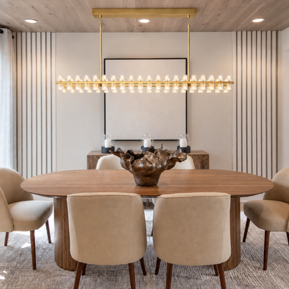 Arcuphoe LED Rectangular Chandelier