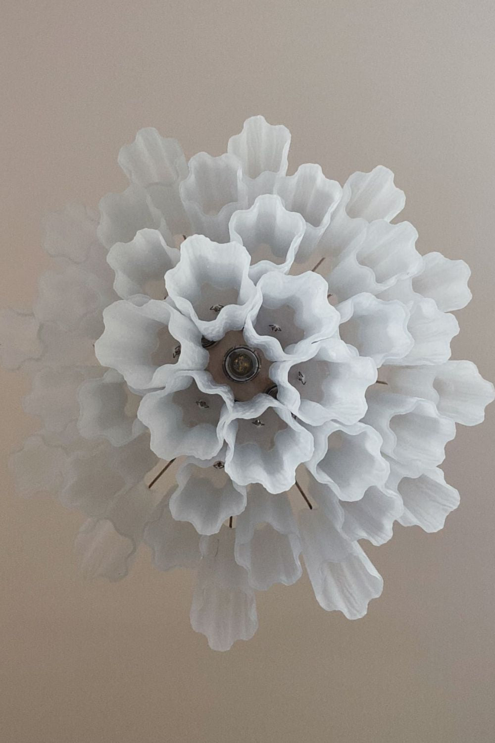 Art Opal Tube  Chandelier - 36 tubes - view 12 | vexalamps