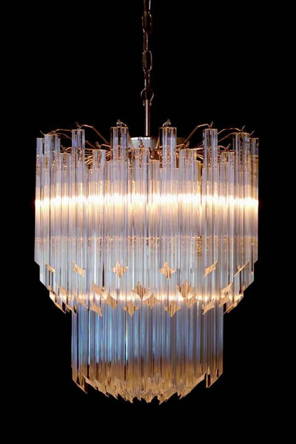 Venini Style Art Quadriedri Chandelier - view 7 | vexalamps