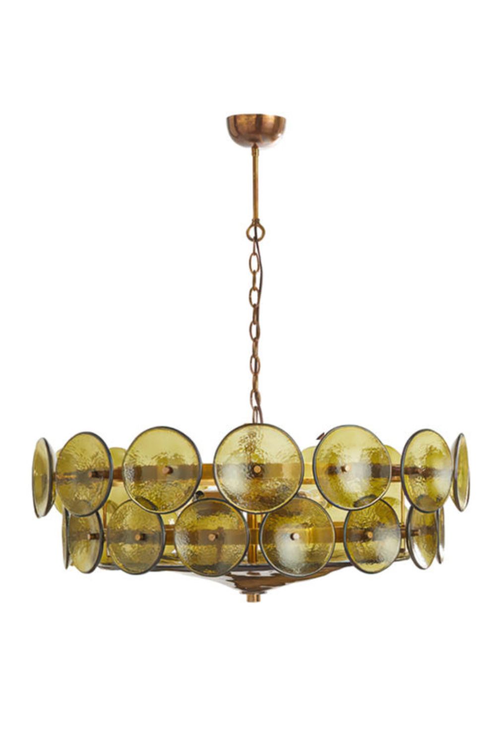 Italian Art glass Lorenzo chandelier - view 12 | vexalamps