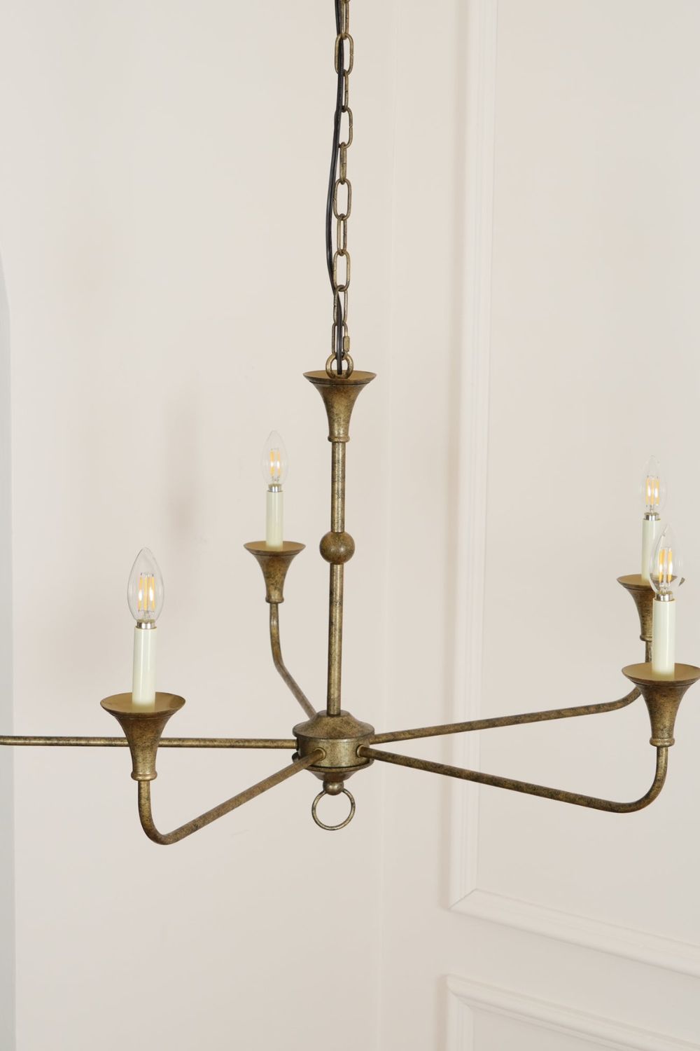 Rustic Vintage Cecil Chandelier - view 10 | vexalamps