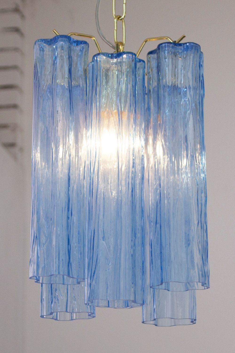 Blue Art Tronchi Pendant Light - view 5 | vexalamps