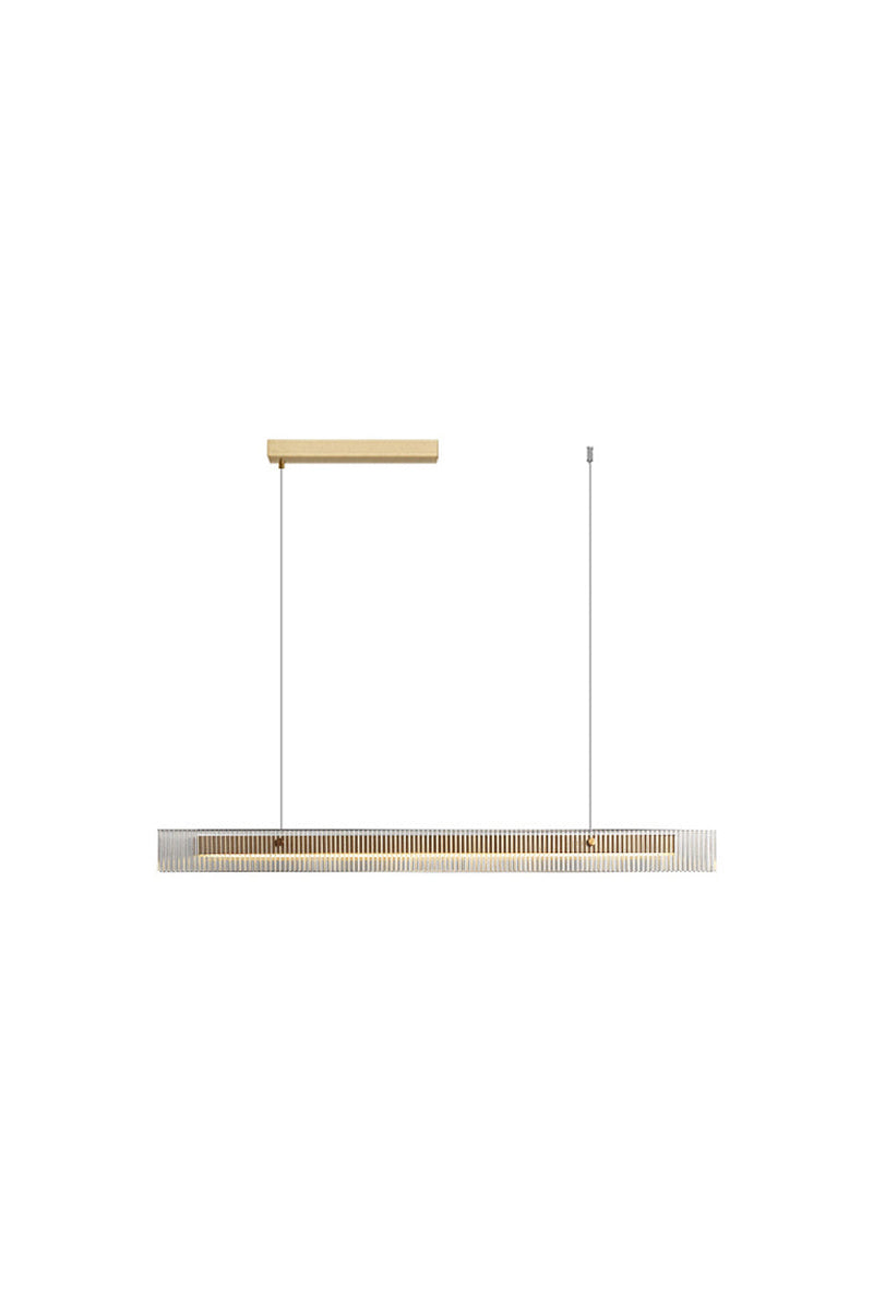 Linear Glass Pendant Light - vexalamps