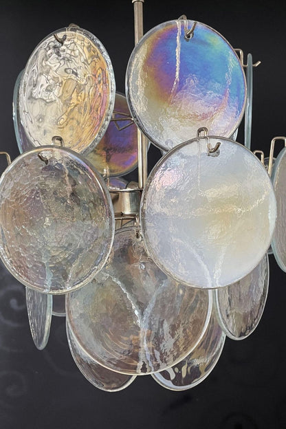 Iridescent Mid-Century Modern Art Chandelier - view 11 | vexalamps