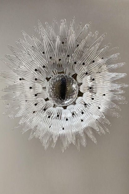 Italian Art Three-Tiered Palmette Chandelier - view 14 | vexalamps
