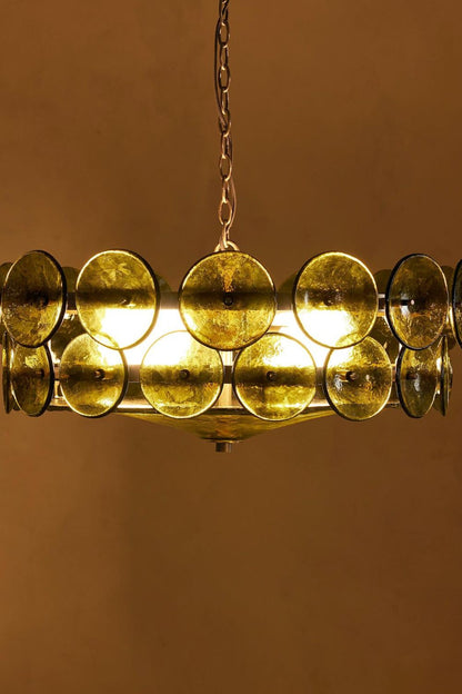 Italian Art glass Lorenzo chandelier - view 14 | vexalamps