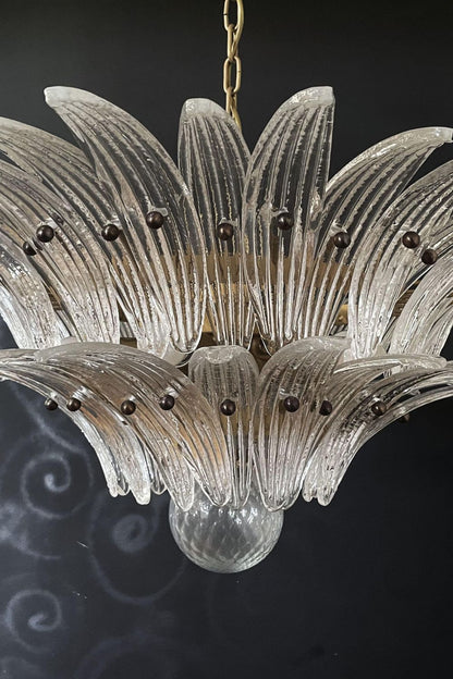 Original Art Palmette Crystal Chandelier - view 10 | vexalamps