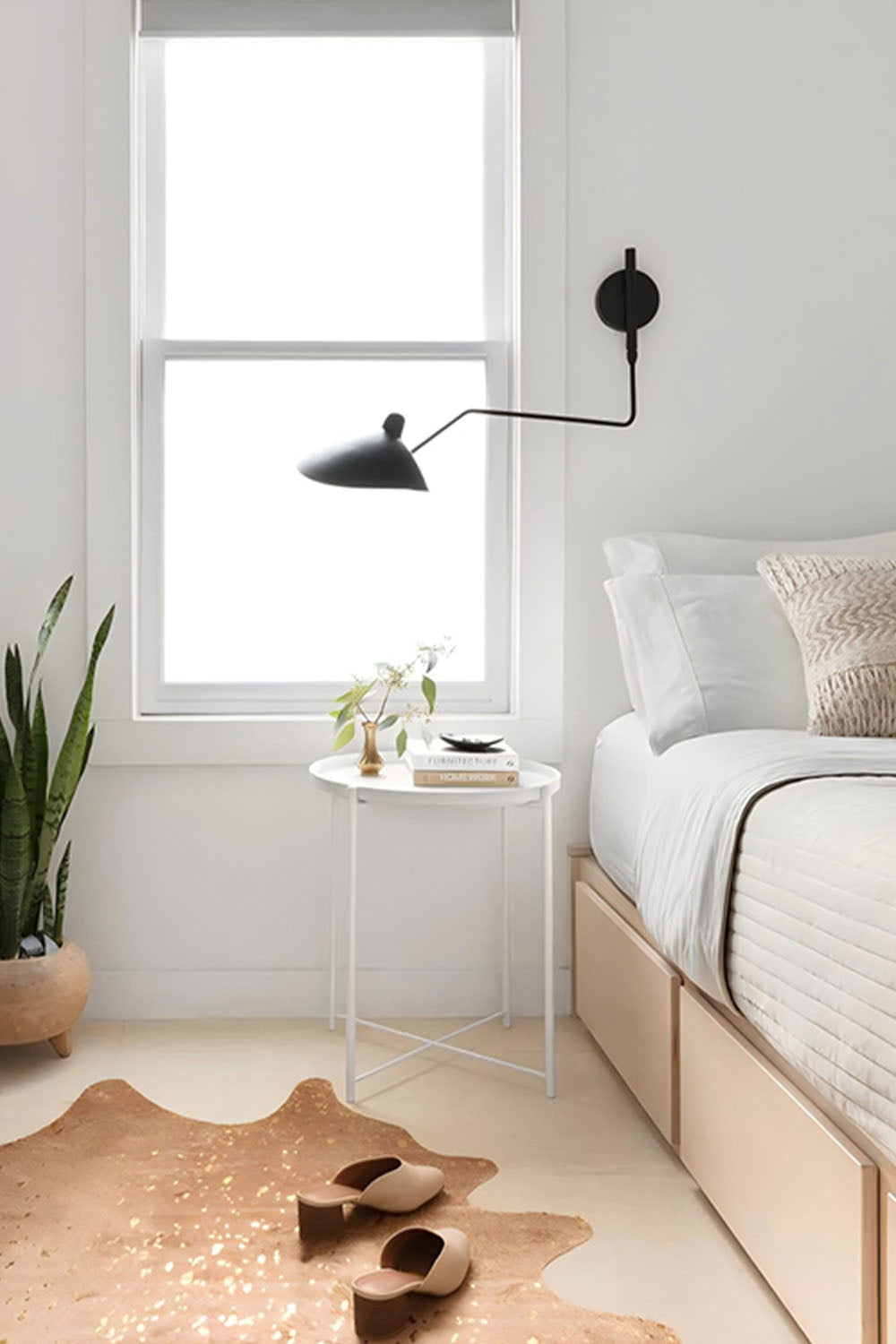 Adjustable Swing Arm Wall Lamp - view 5 | vexalamps