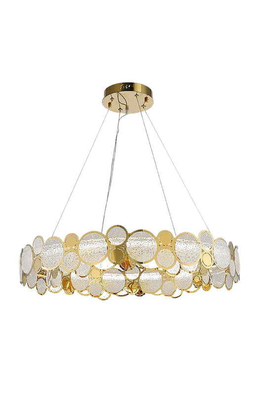 Adrianna Glass Round Chandelier - vexalamps