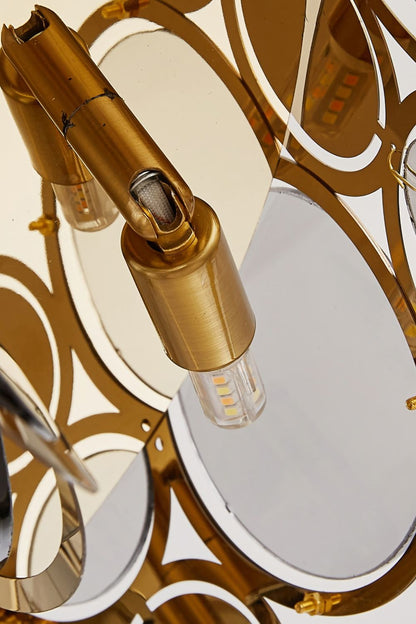 Adrianna Glass Round Chandelier - vexalamps
