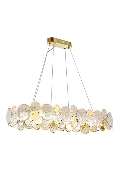Adrianna Glass Round Chandelier - vexalamps