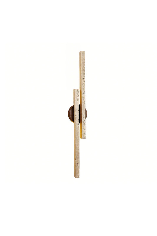 Aeris Travertine Wall Light | vexalamps