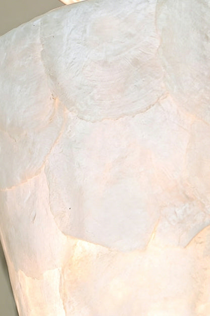 Aether Shell Gold Pendant Lamp |Shell detail | Samu  Lamp
