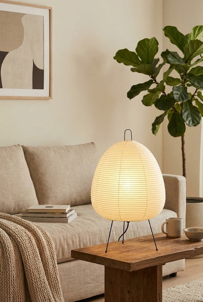 Washi Paper A1 Table Lamp - view 2 | vexalamps
