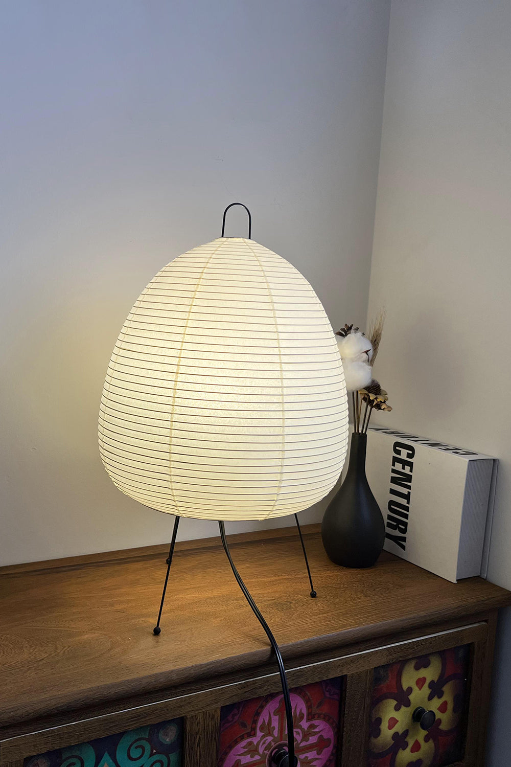 Washi Paper A1 Table Lamp - view 5 | vexalamps