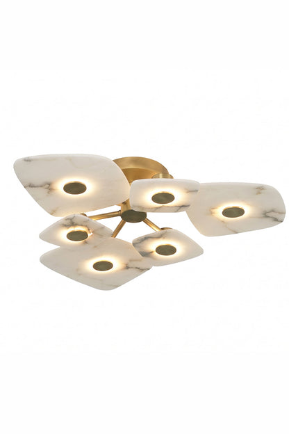 Alabaster Bloom Ceiling Light Samu  Lamp