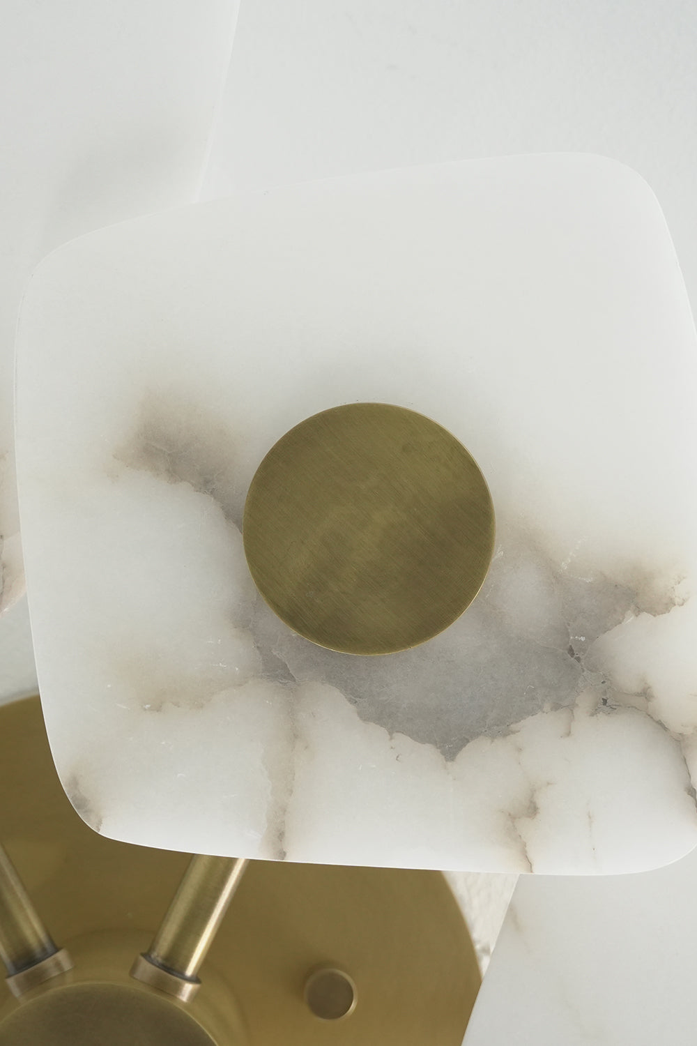 Alabaster Bloom Ceiling Light |Alabaster detail | Samu  Lamp