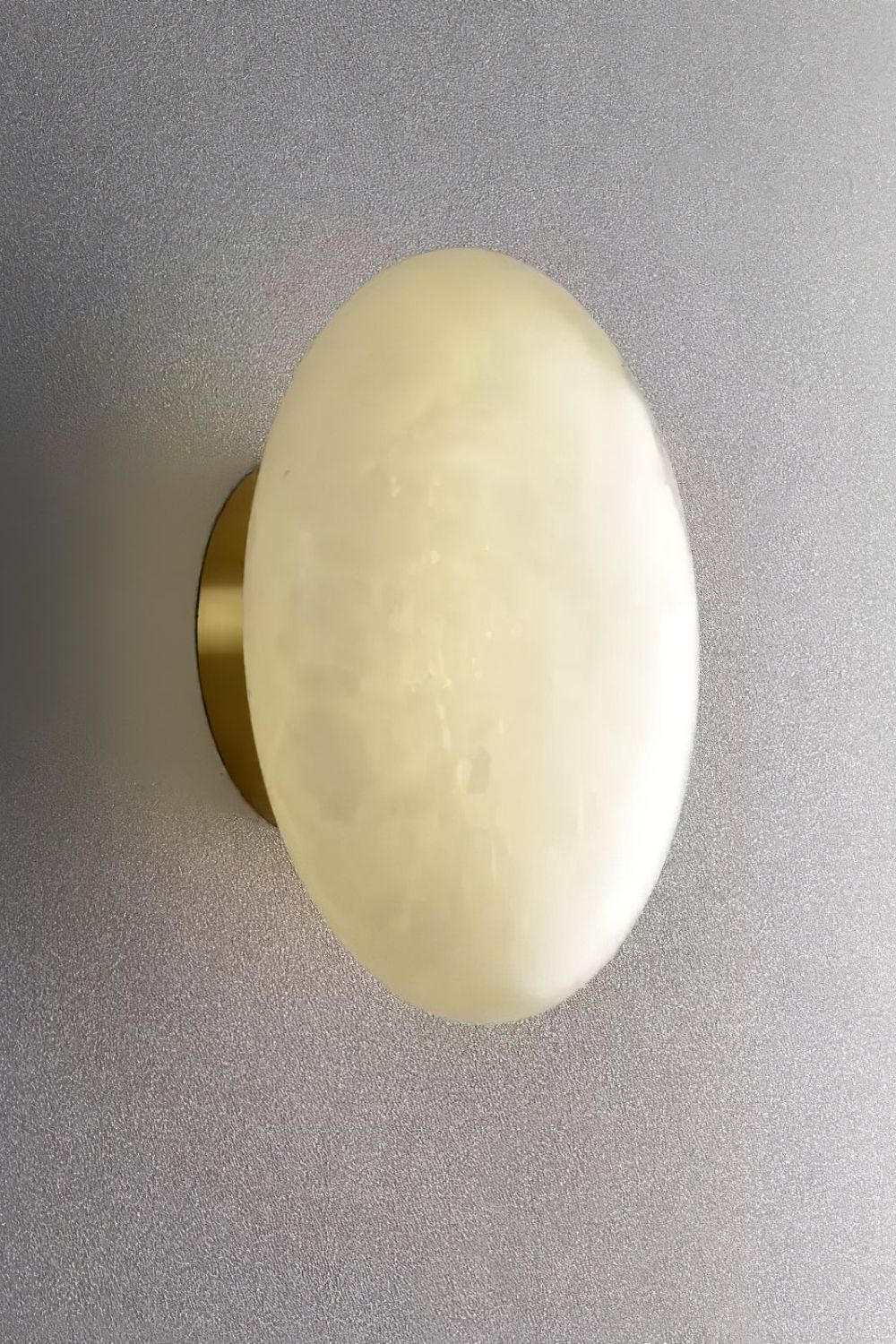 Alabaster Oval Ceiling Lamp - view 20 | vexalamps