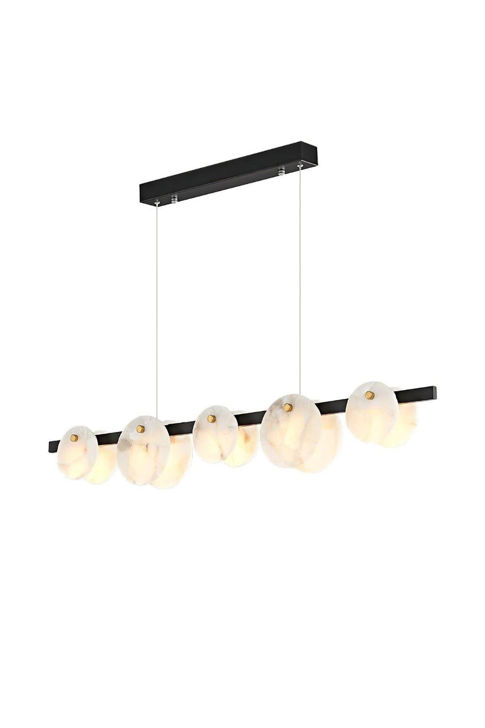 Alabaster Trinidad Dining Room Chandelier | vexalamps