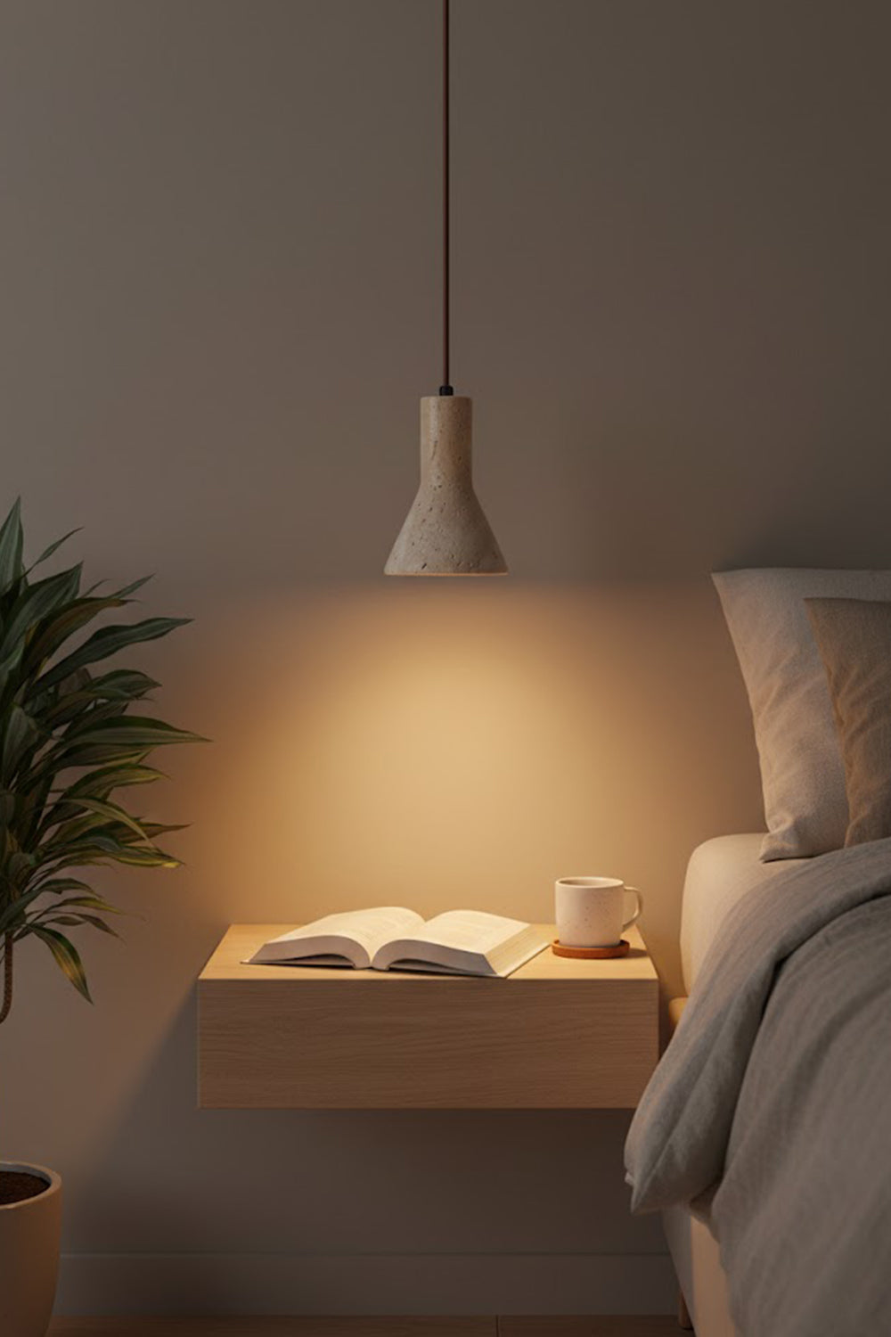 Alchemica Stone Pendant Lamp - view 3 | vexalamps