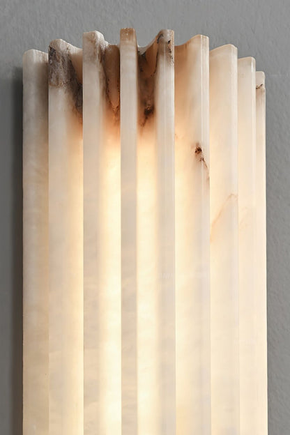 Alvia Alabaster Wall Light - view 18 | vexalamps