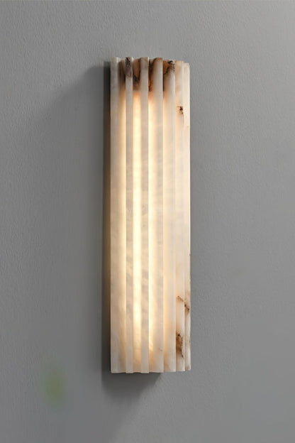Alvia Alabaster Wall Light - view 14 | vexalamps