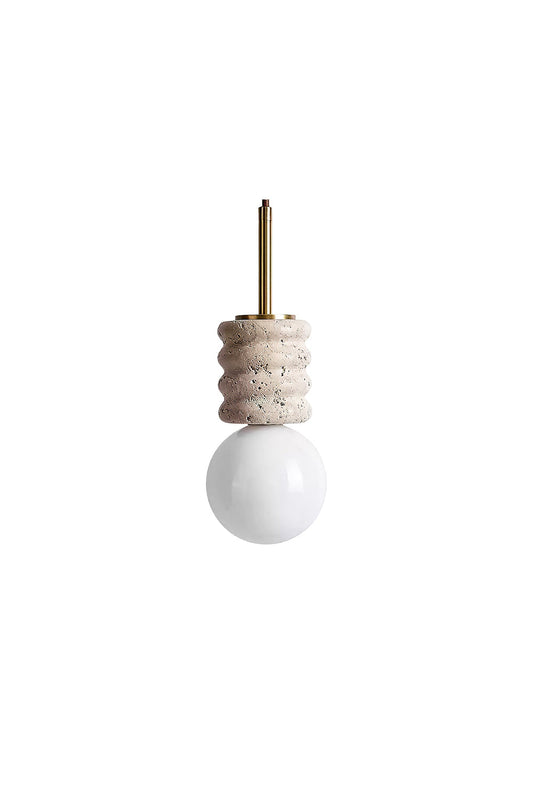 Alvia Travertine Pendant Lamp | vexalamps