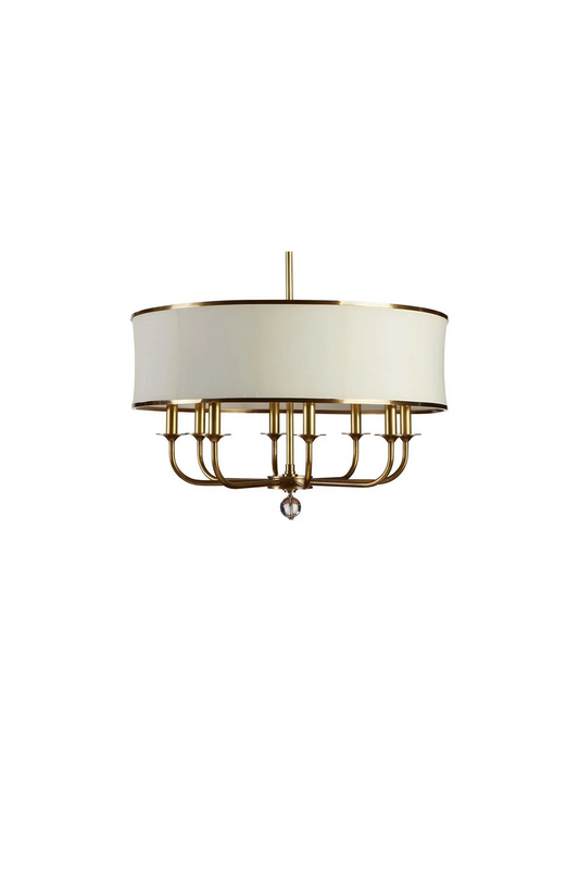 American Brass Simple Chandelier | vexalamps