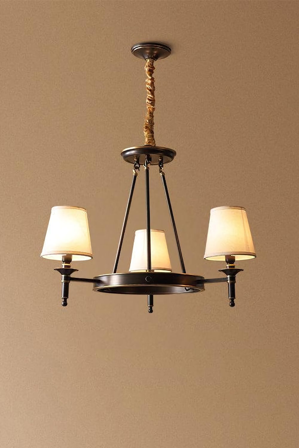 Antique Brass Chandelier - vexalamps