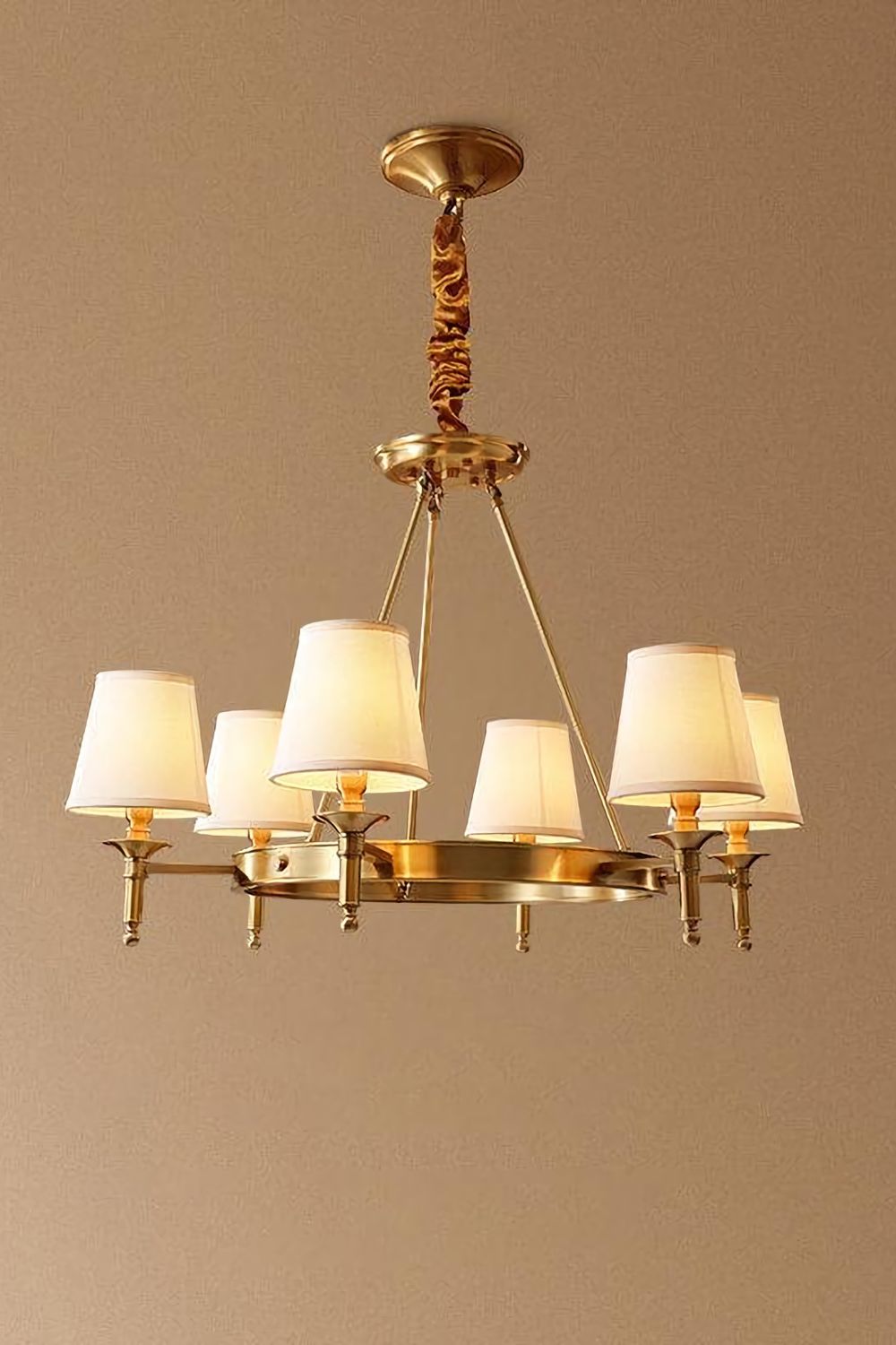 Antique Brass Chandelier - vexalamps
