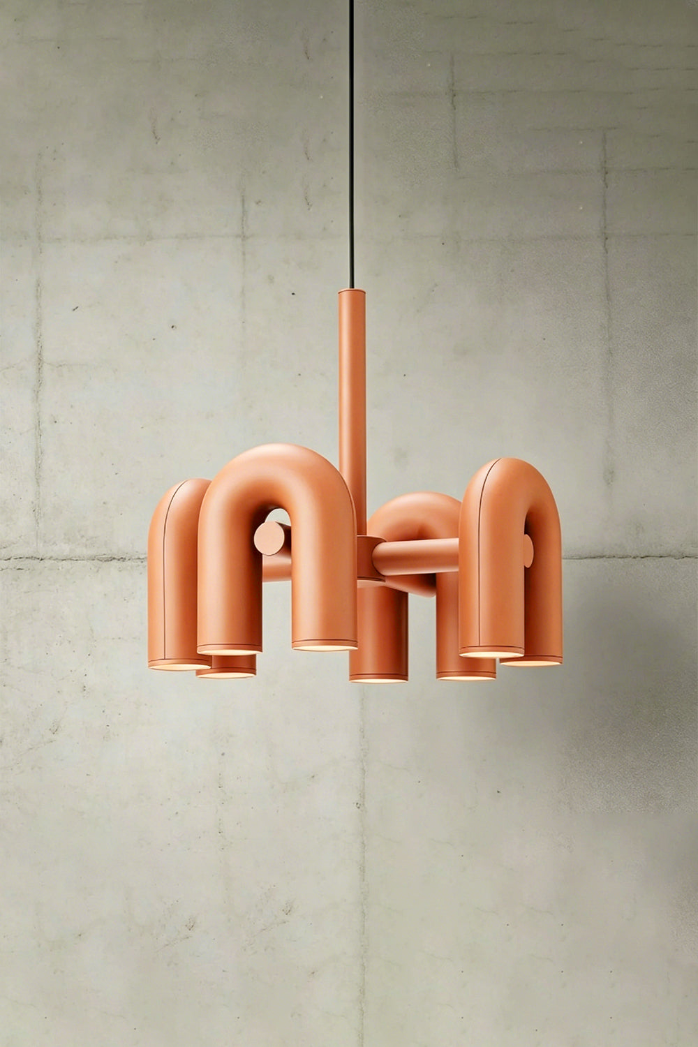 Arcade Polymer Chandelier - view 19 | vexalamps