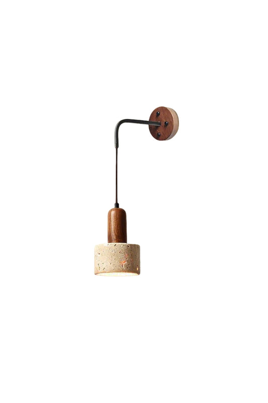 Arched Travertine Wall Light | vexalamps