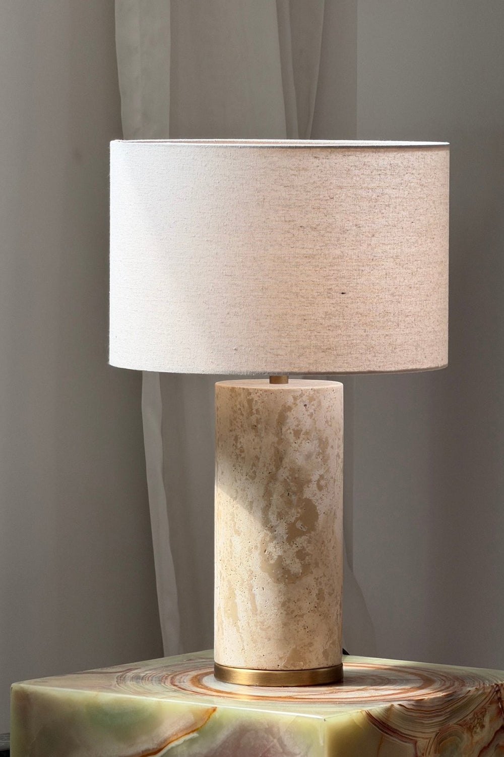 Aria Stone Table Lamp - view 15 | vexalamps