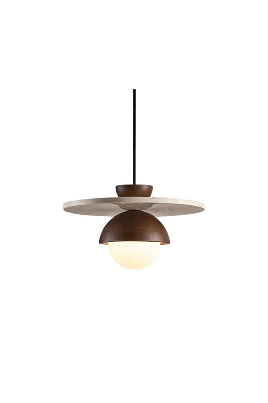 Arlo Travertine Pendant Light | vexalamps