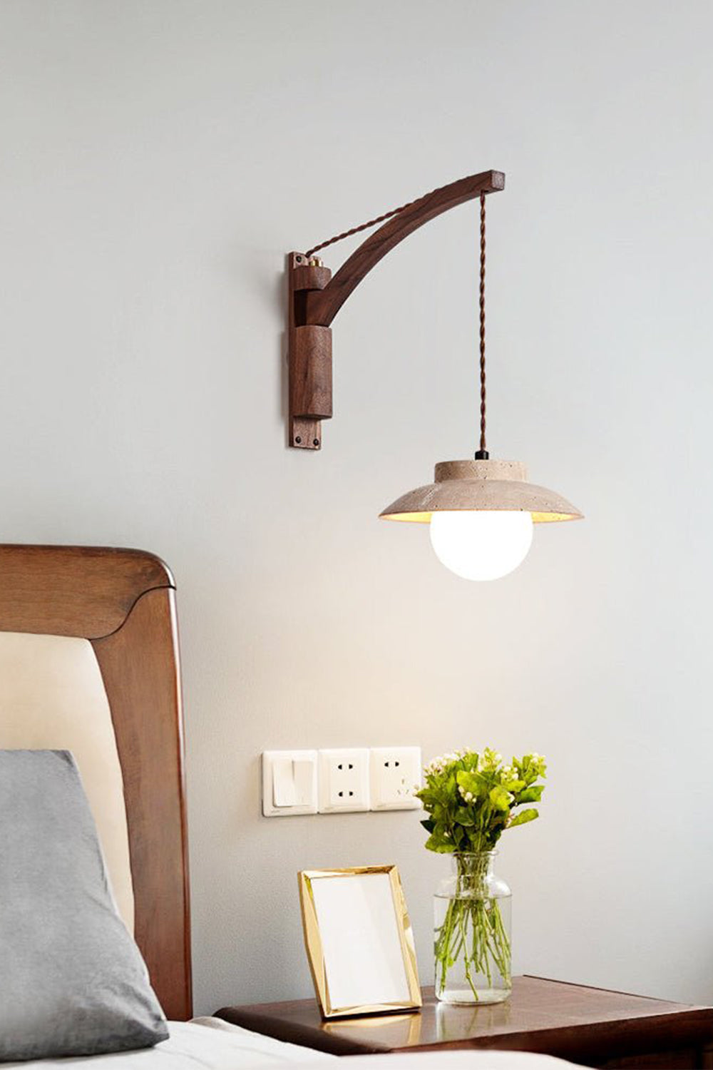 Artisan Arc Wall Lamp - view 2 | vexalamps