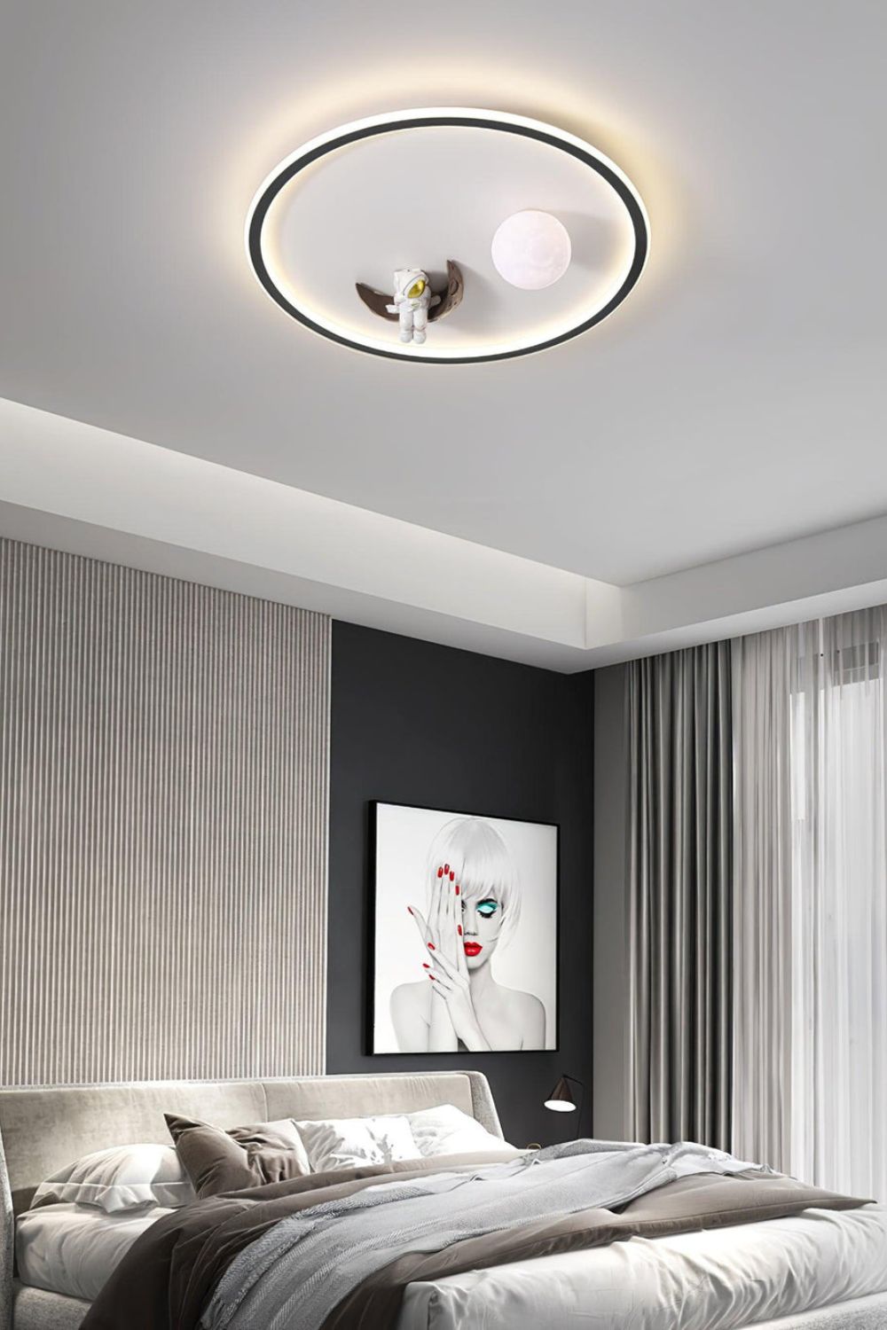 Astronaut Ceiling Lamp - view 12 | vexalamps
