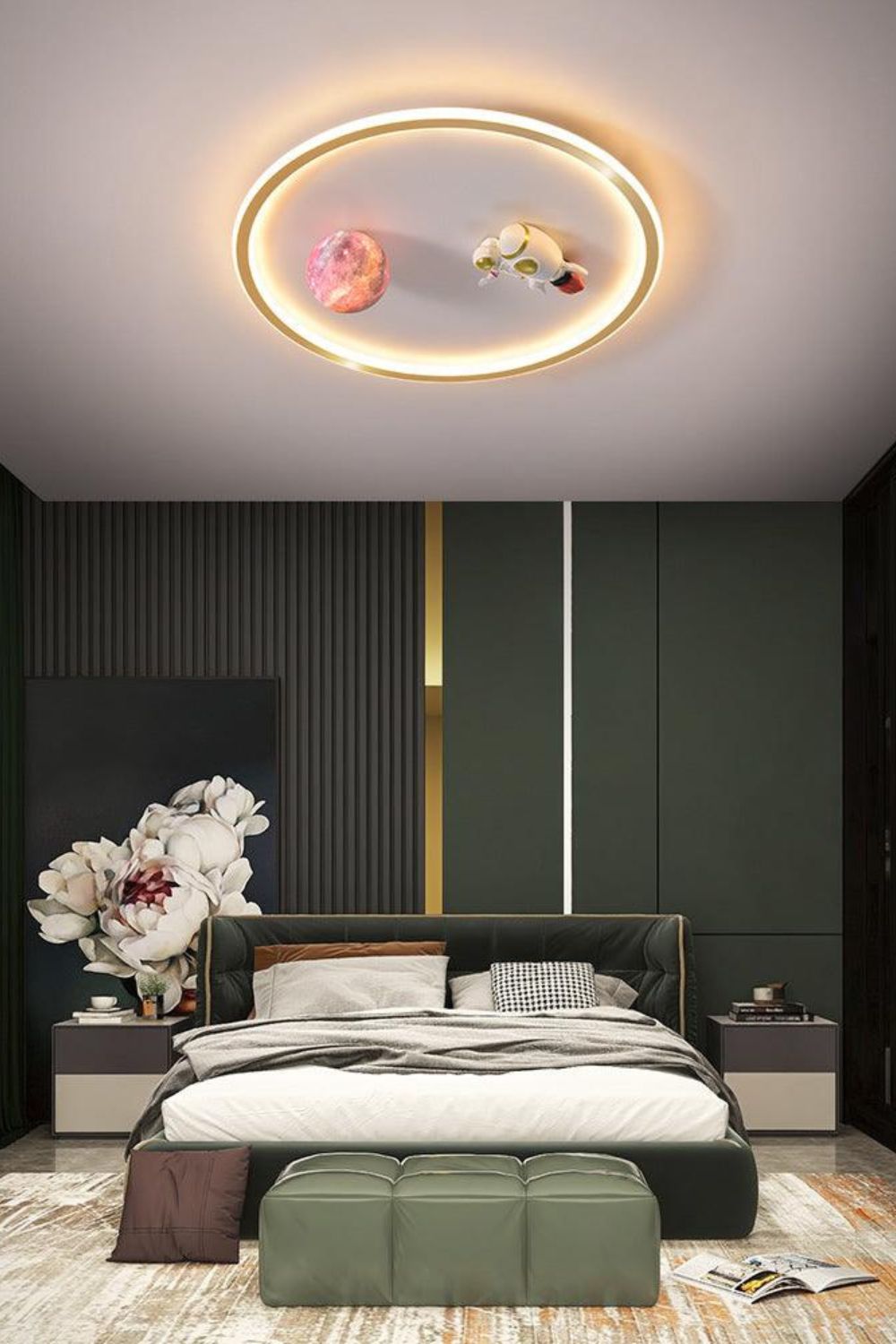 Astronaut Ceiling Lamp - view 17 | vexalamps