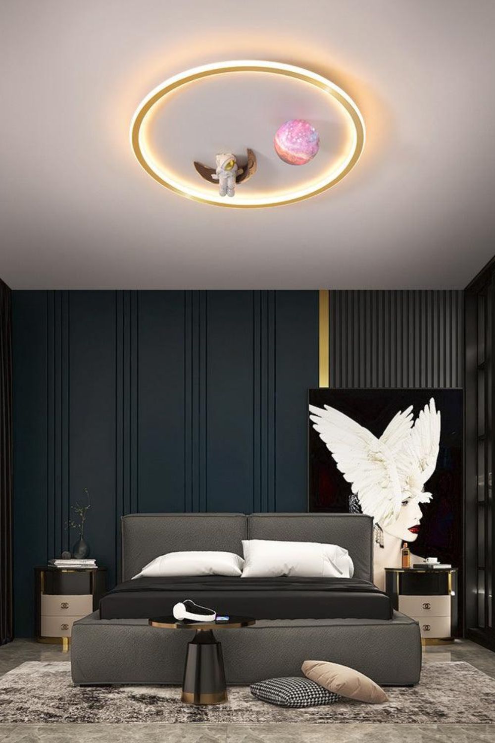 Astronaut Ceiling Lamp - view 16 | vexalamps