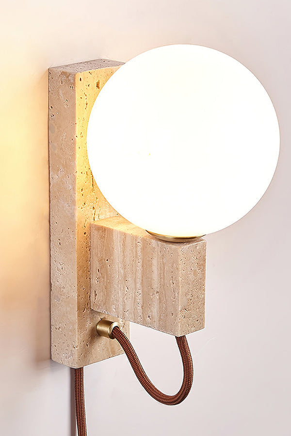 Atlas Globe Wall Sconce - view 13 | vexalamps