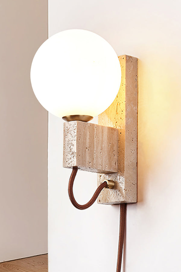 Atlas Globe Wall Sconce - view 14 | vexalamps