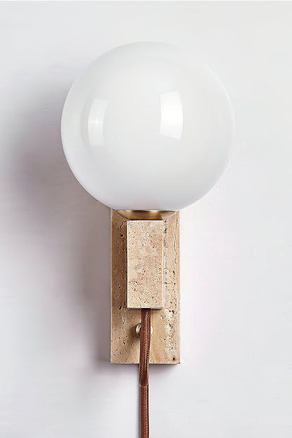 Atlas Globe Wall Sconce - view 15 | vexalamps