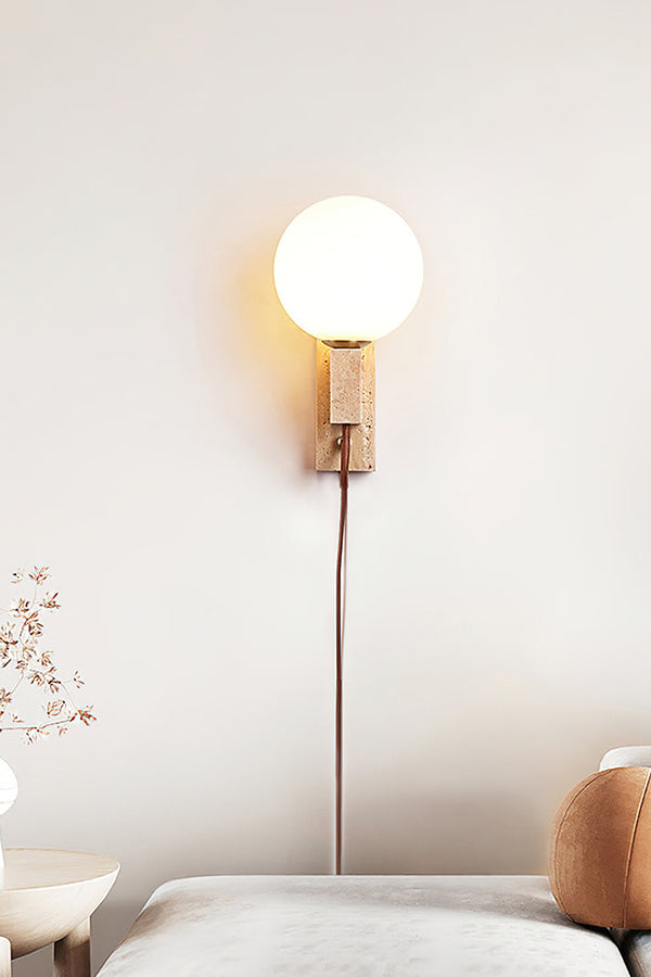 Atlas Globe Wall Sconce - view 10 | vexalamps
