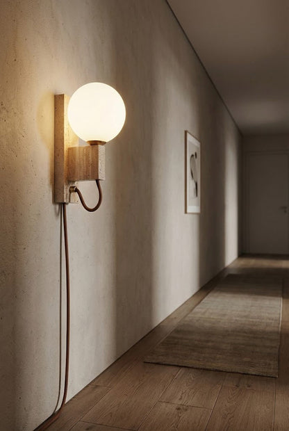 Atlas Globe Wall Sconce - view 9 | vexalamps