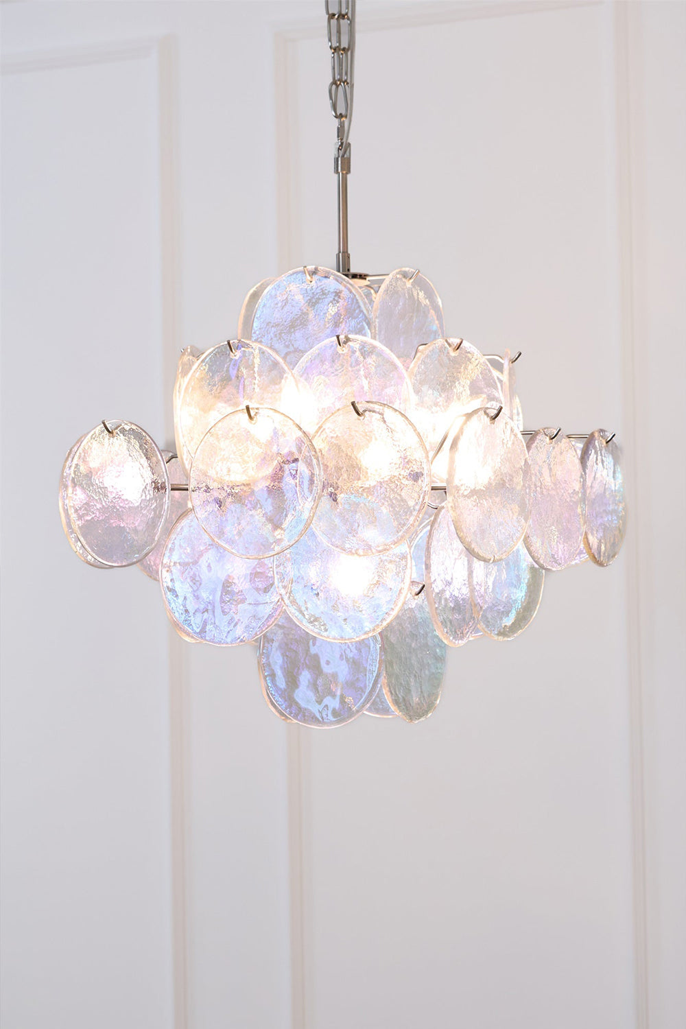 Aurelia Lridescent Art Chandelier - view 11 | vexalamps