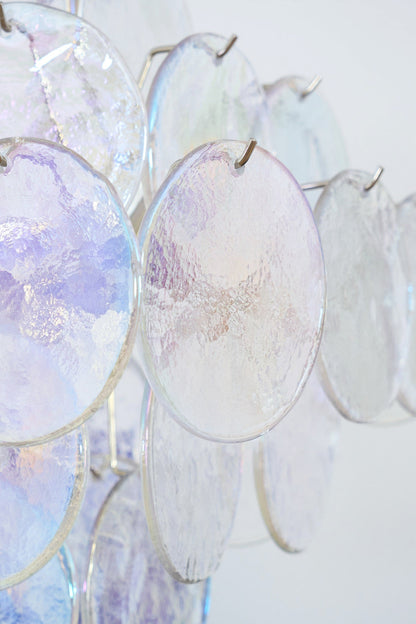 Aurelia Lridescent Art Chandelier - view 14 | vexalamps