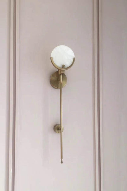 Ava Brass Wall Lamp - vexalamps