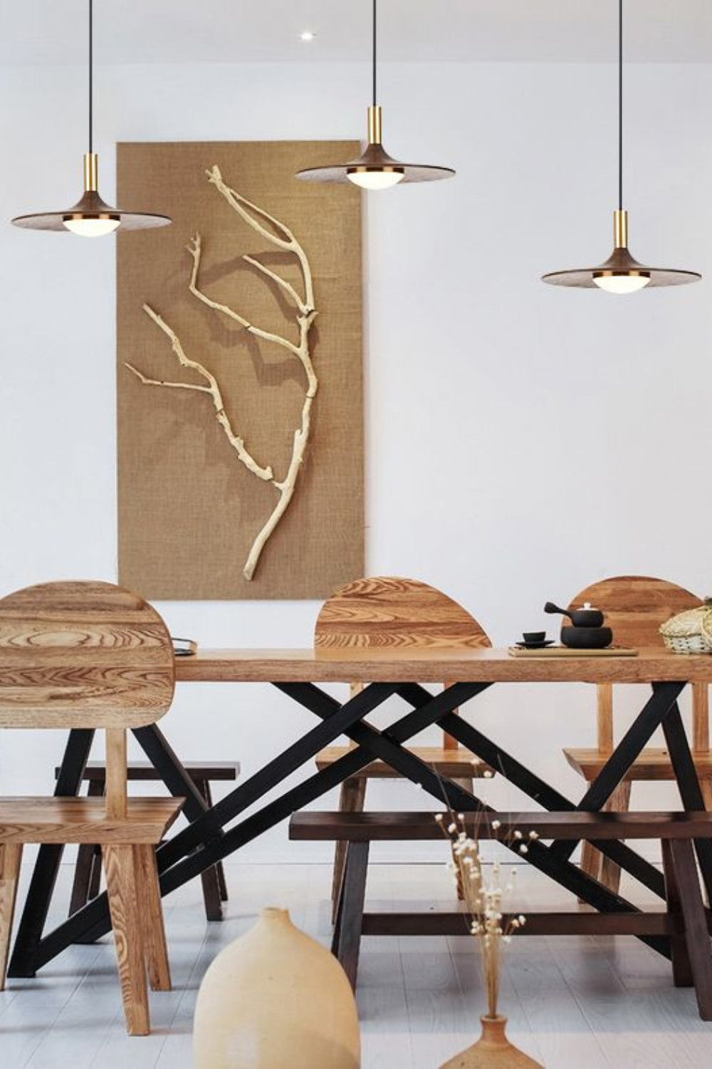 Black Walnut Pendant Lamp - vexalamps
