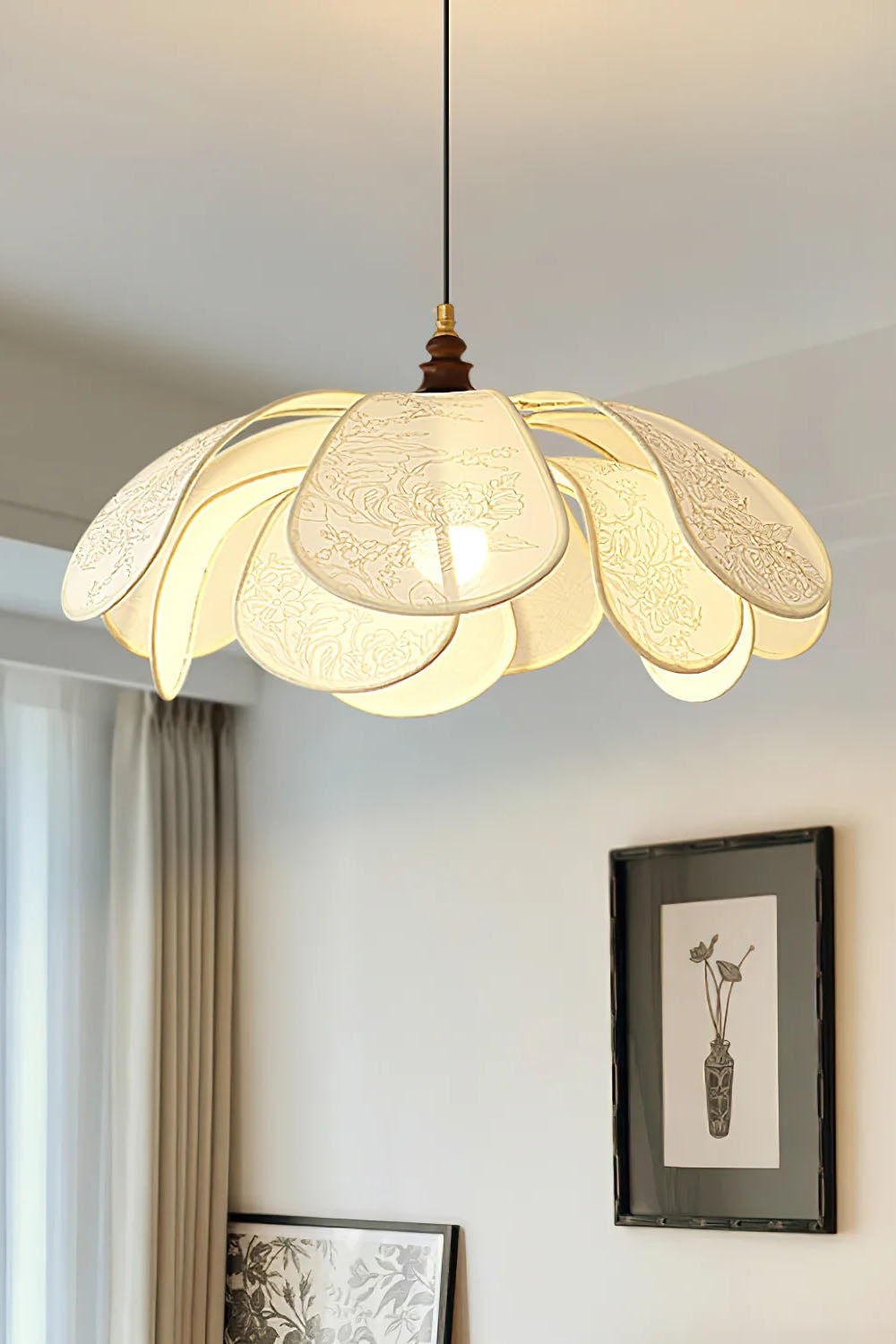 Blooming Flower Pendant Lamp - view 8 | vexalamps