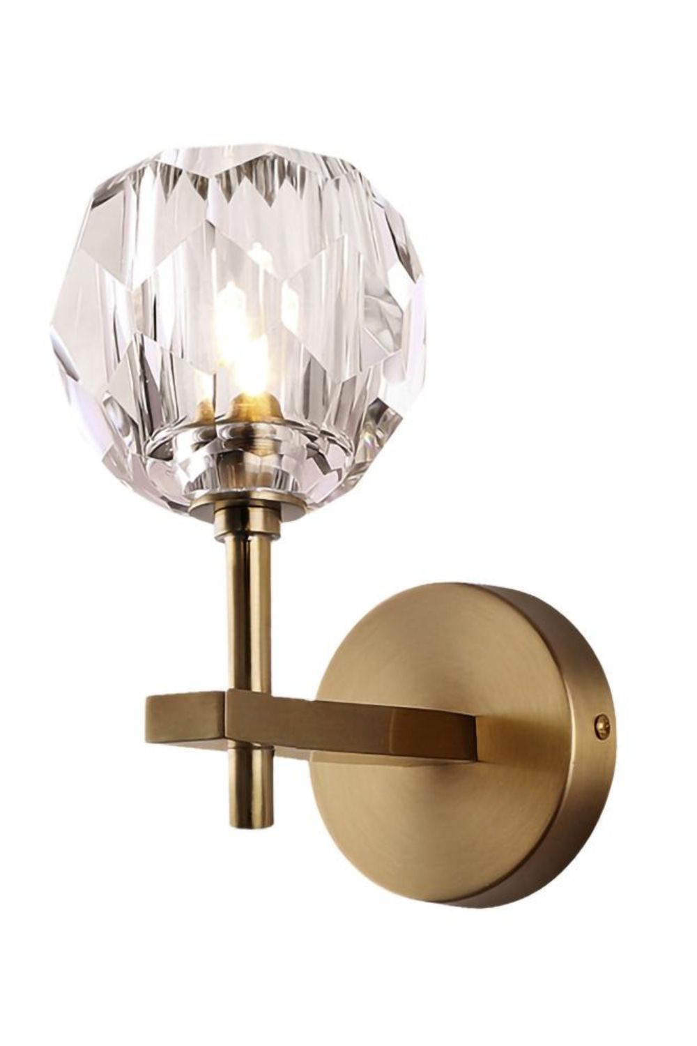 Boule De Cristal Grand Single Sconce - vexalamps